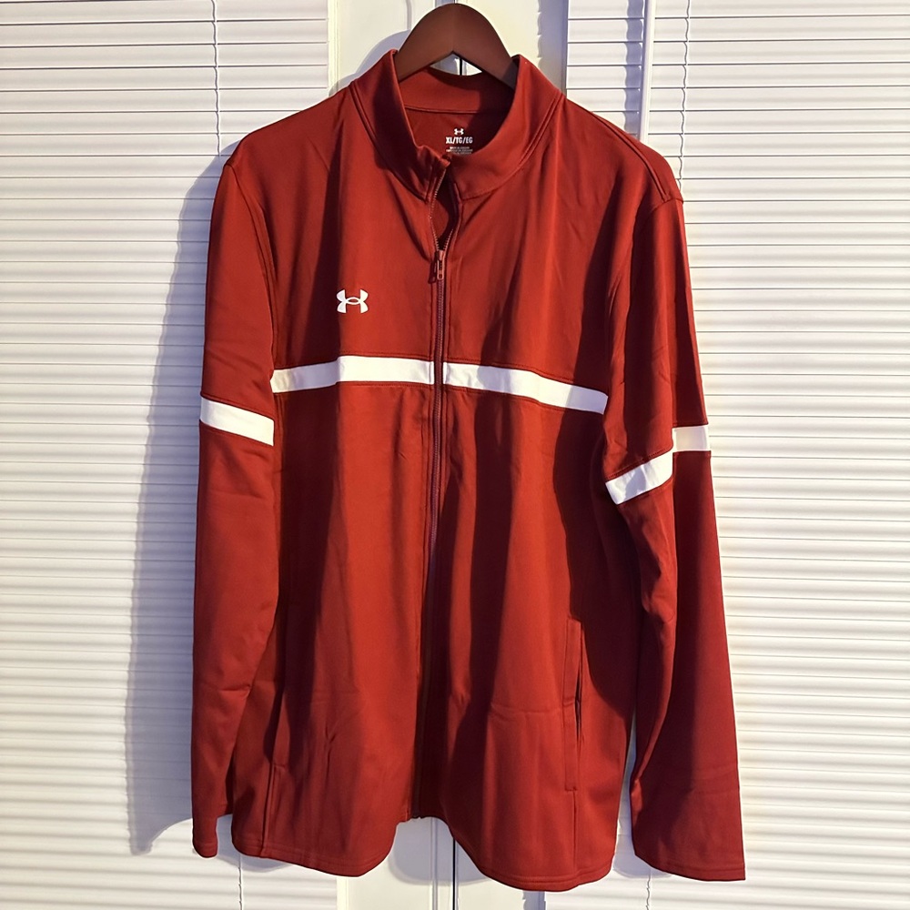 UA Knit Warm Up Team Men's Full-Zip XL NWT